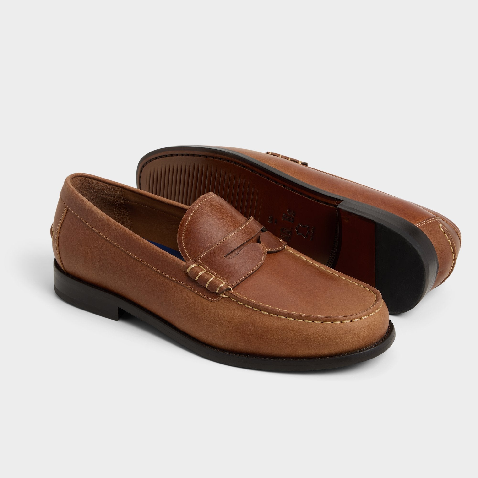 Aldo Jarom in Cognac - Loafer