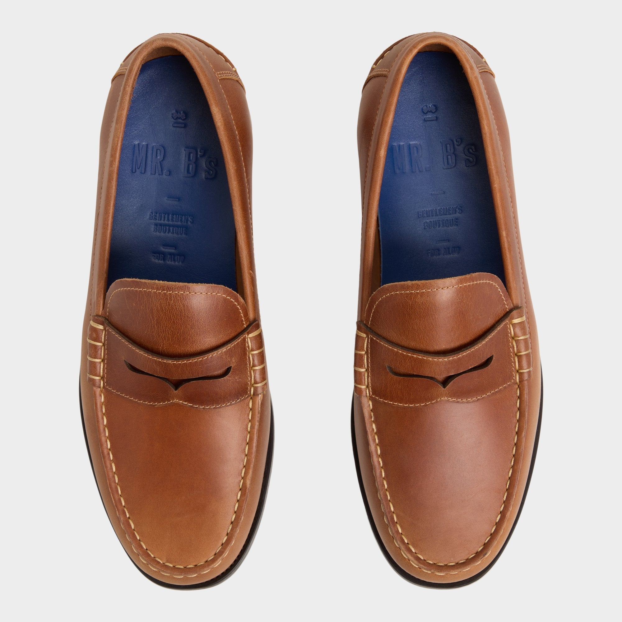 Aldo Jarom in Cognac - Loafer