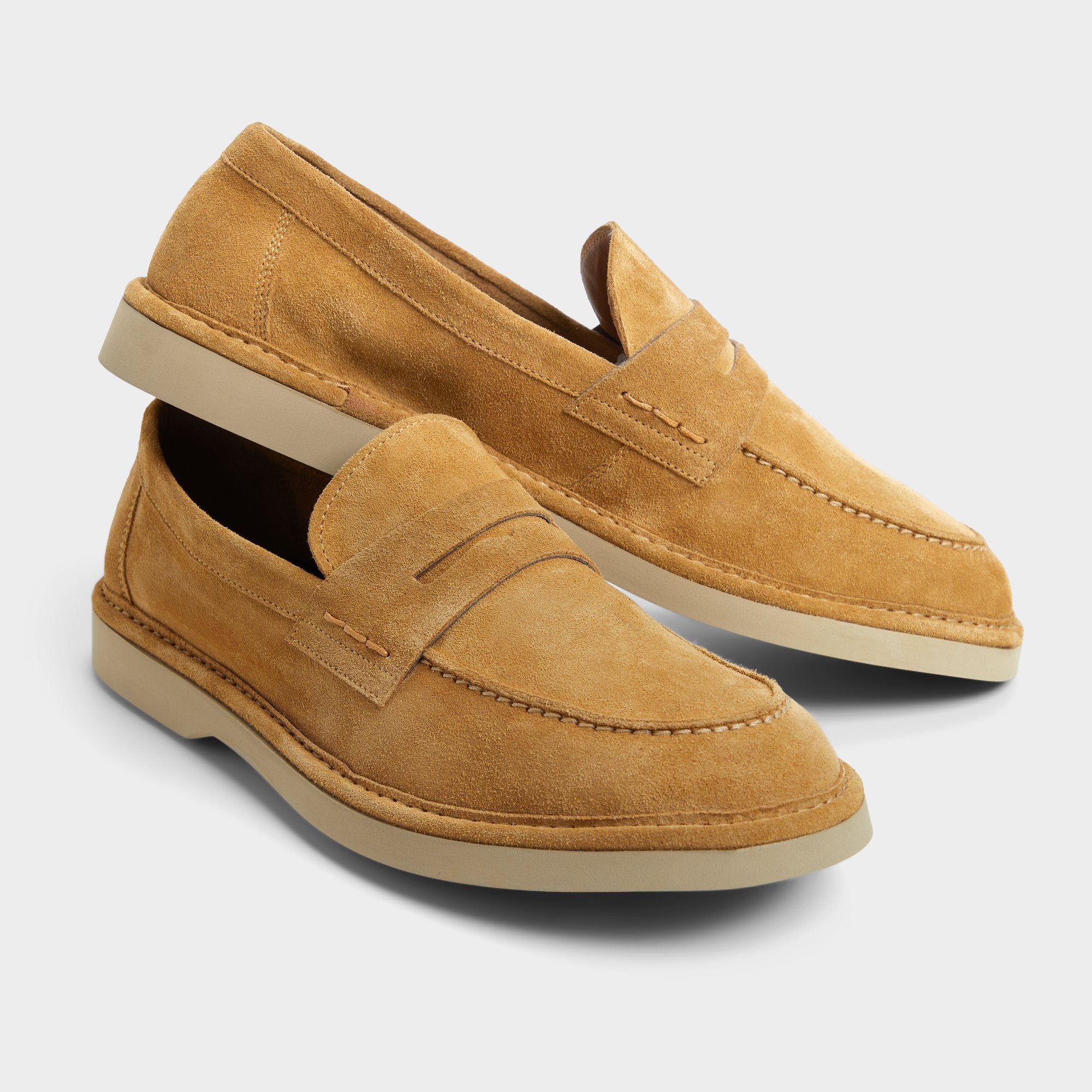 Aldo Iver Light Brown Men's Dress Shoes - Loafer