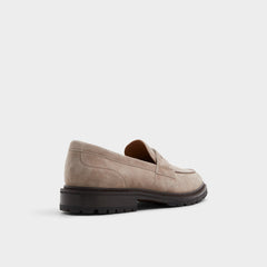 Aldo Aleris Brown Men's Dress Shoes - Loafer, Lug sole