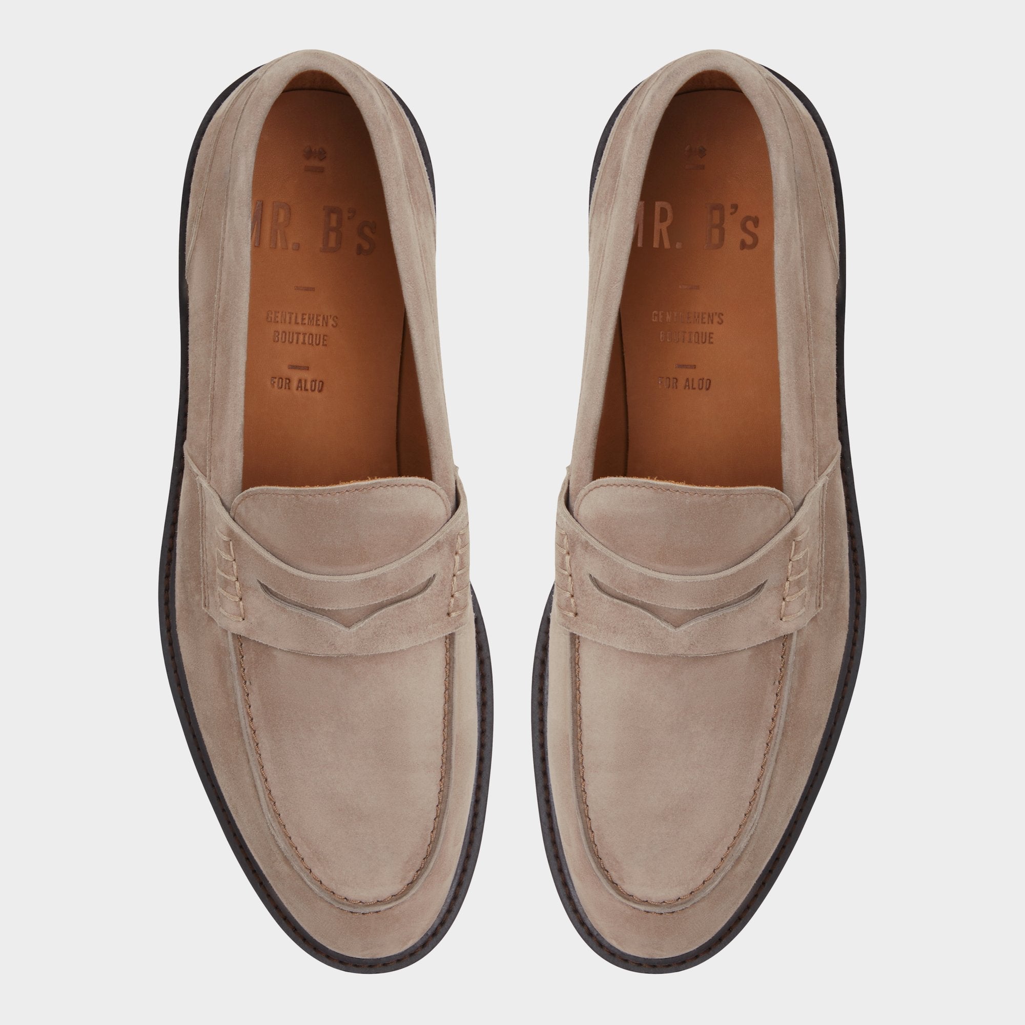 Aldo Aleris Brown Men's Dress Shoes - Loafer, Lug sole