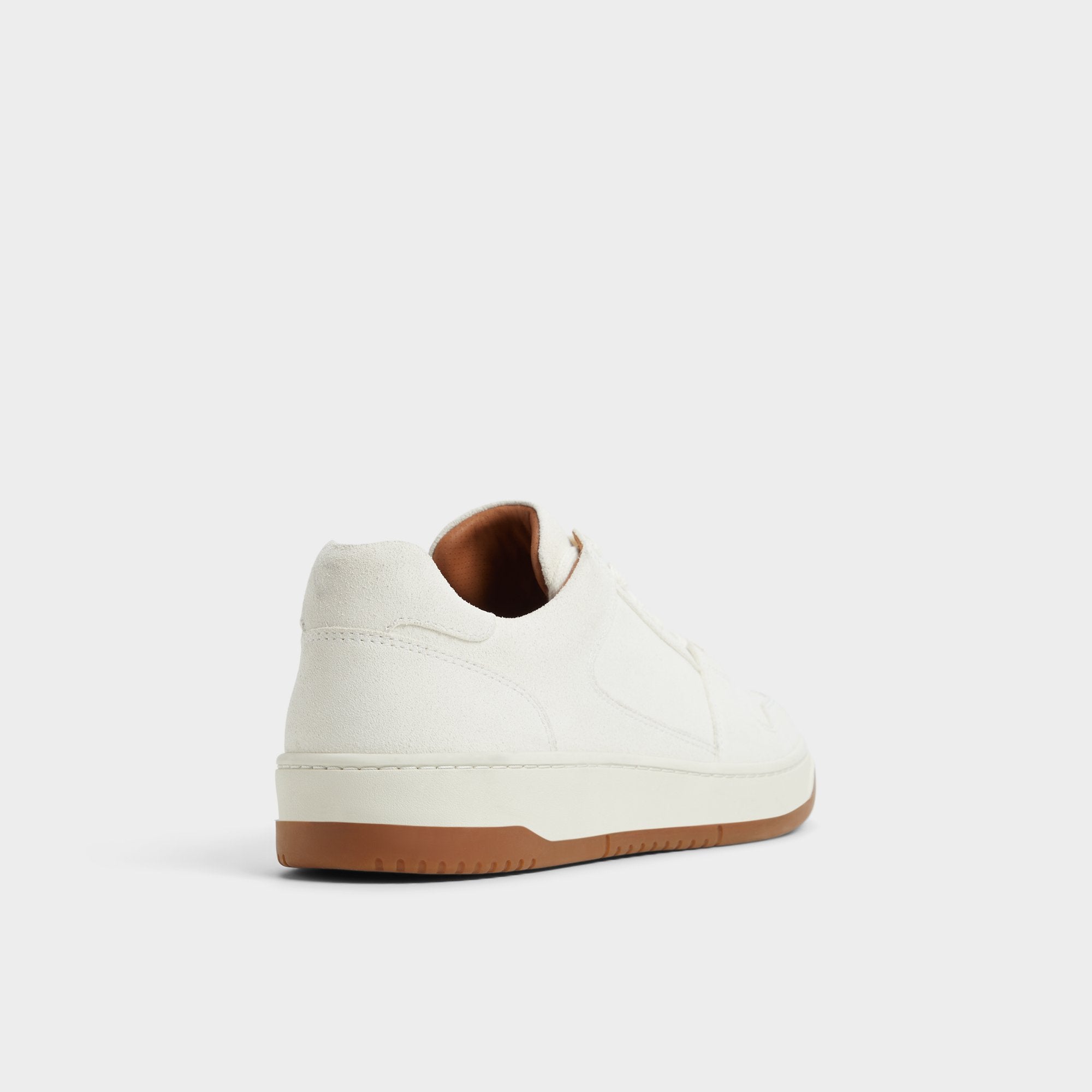 Aldo Ludlow White Leather Suede Men's Low top - Low top sneaker
