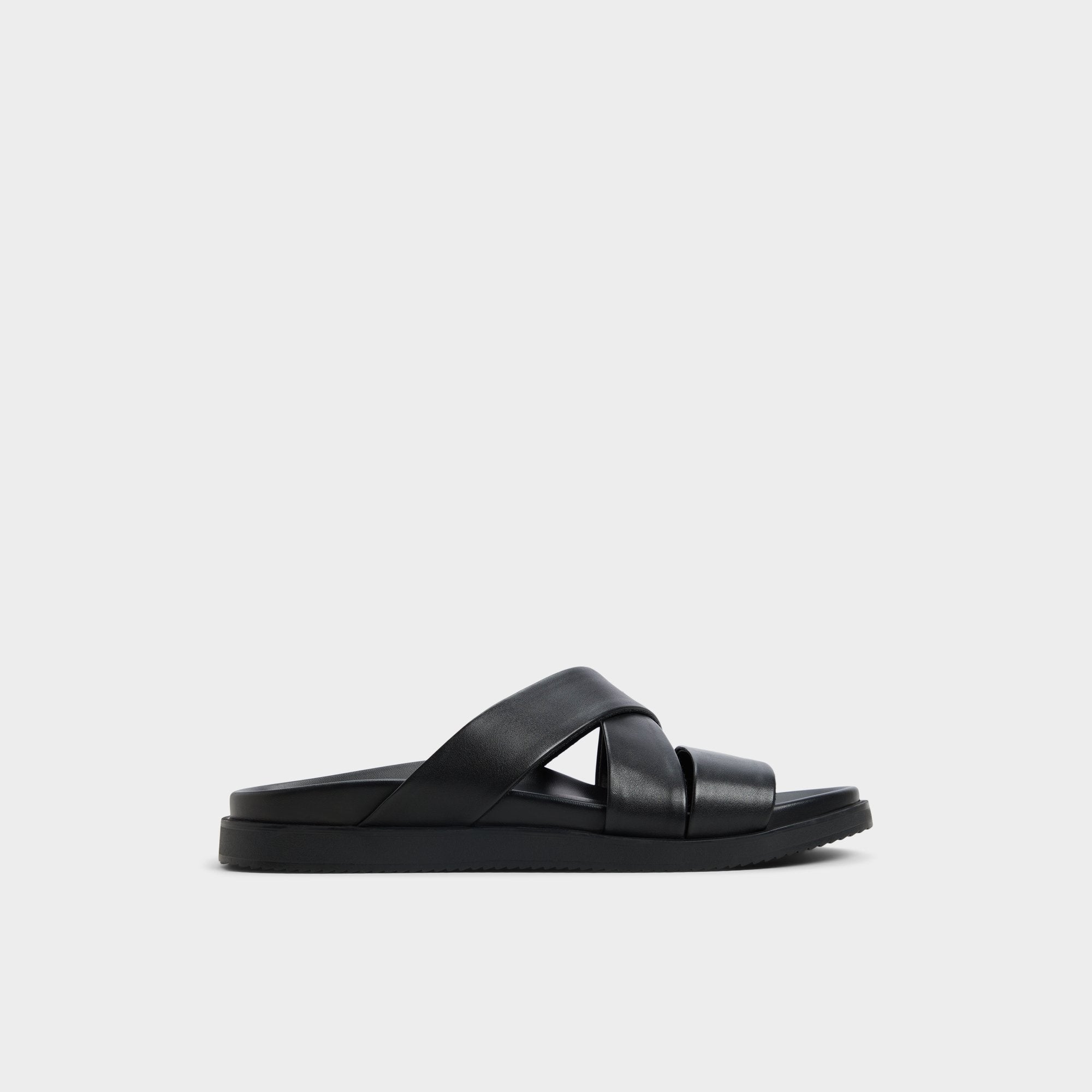 Aldo Kairo Black Men's Sandals & Slides - Slide sandal