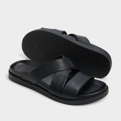 Aldo Kairo Black Men's Sandals & Slides - Slide sandal