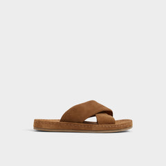 Aldo Steele Light Brown Men's Sandals & Slides - Slide sandal