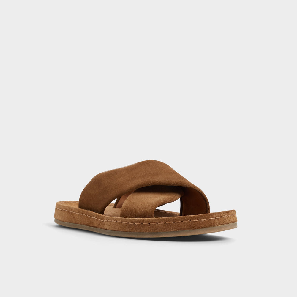 Aldo Steele Light Brown Men's Sandals & Slides - Slide sandal