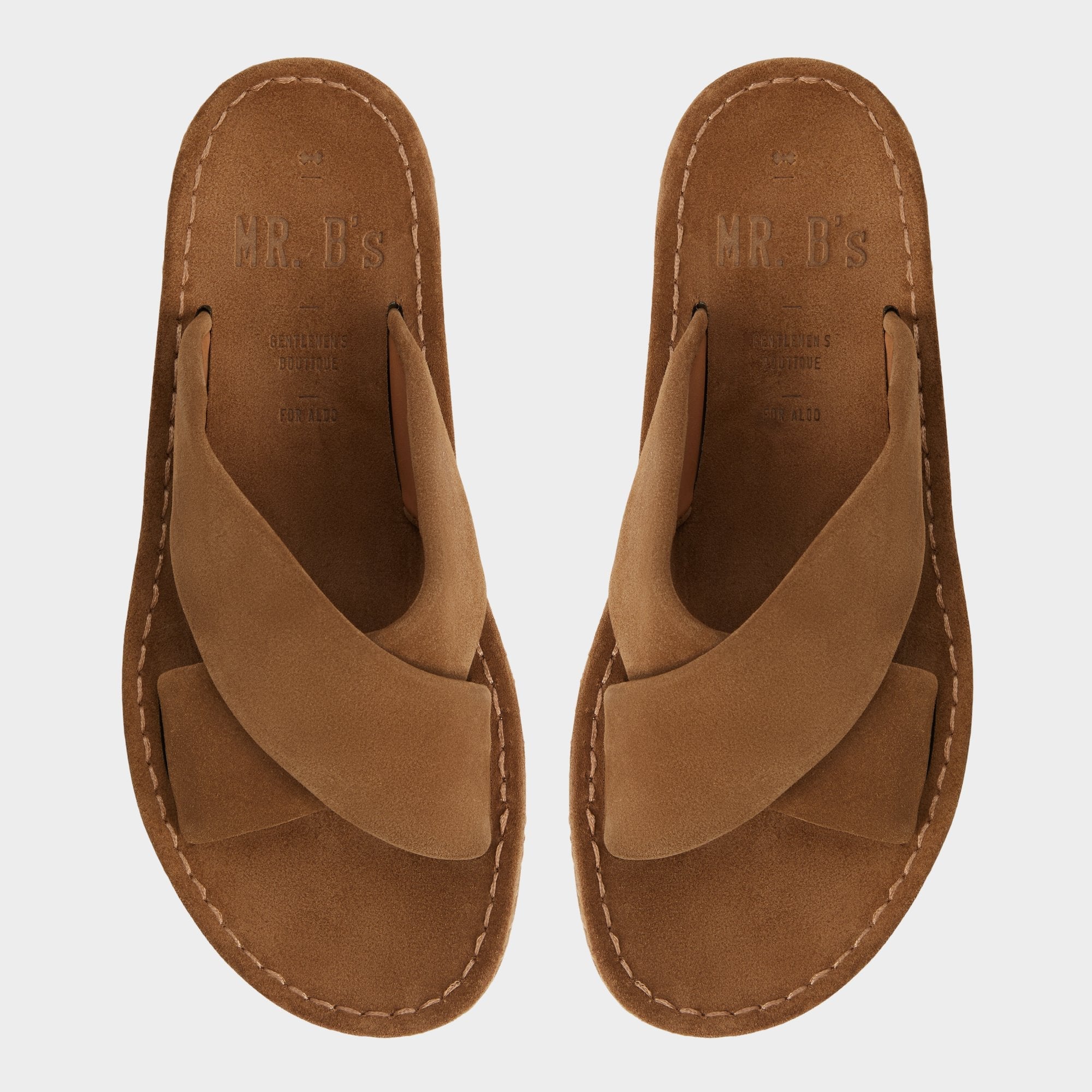 Aldo Steele Light Brown Men's Sandals & Slides - Slide sandal