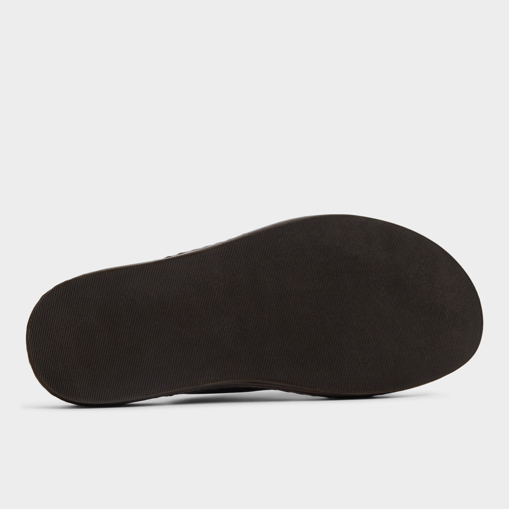 Aldo Steele Dark Brown Men's Sandals & Slides - Slide sandal