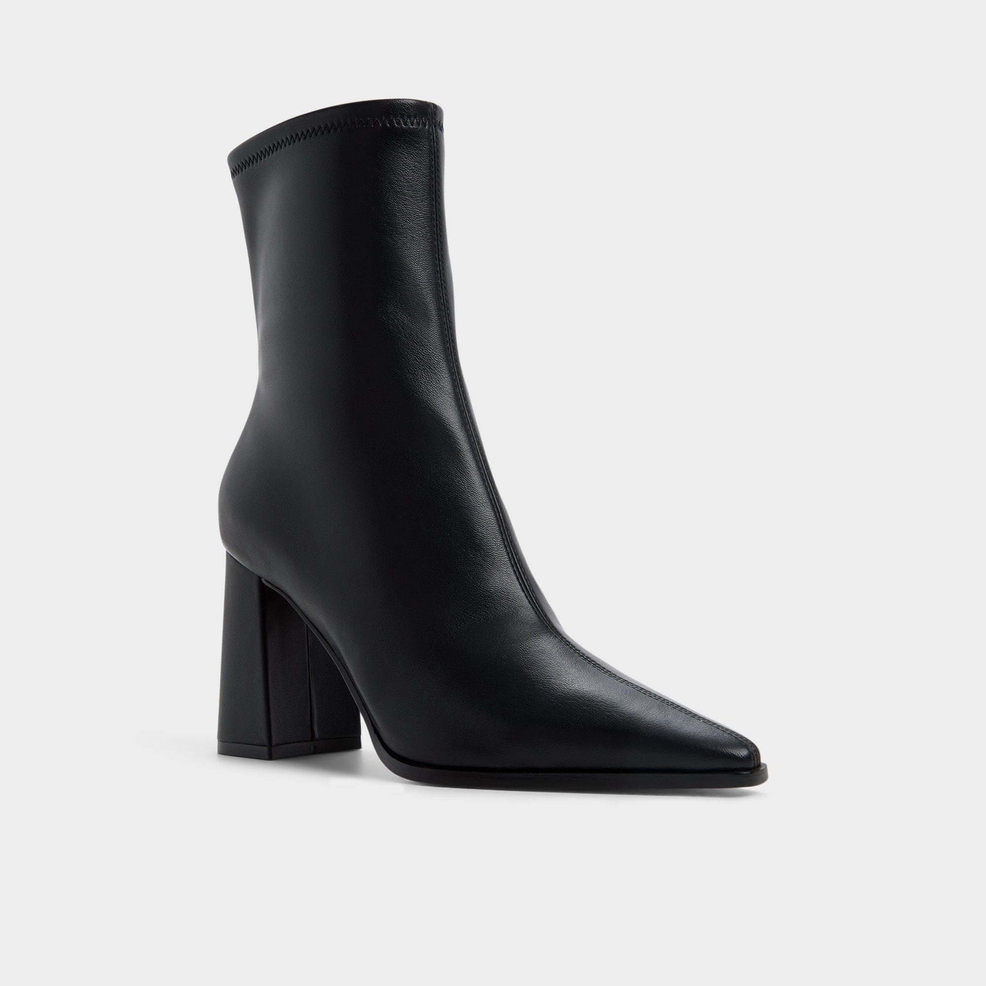 Aldo Figgy in Black - Ankle boot, Block heel