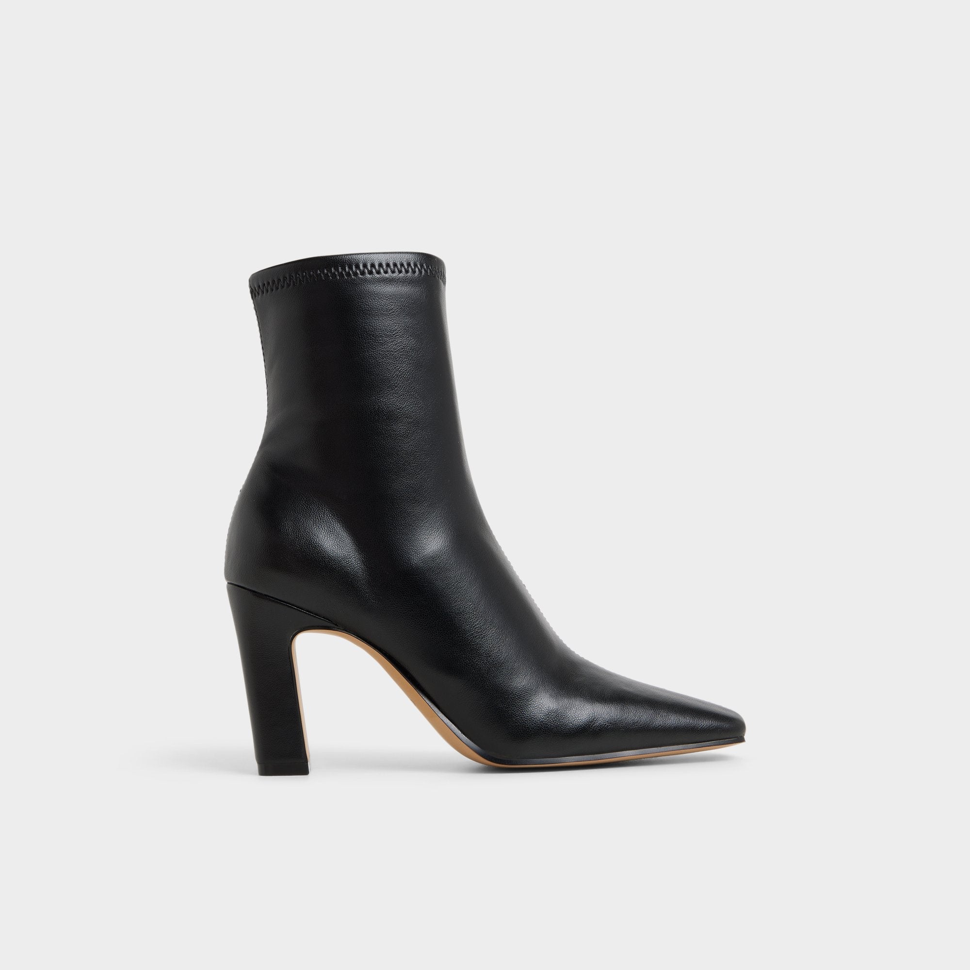 Aldo Cybele in Black - Ankle boot, Block heel