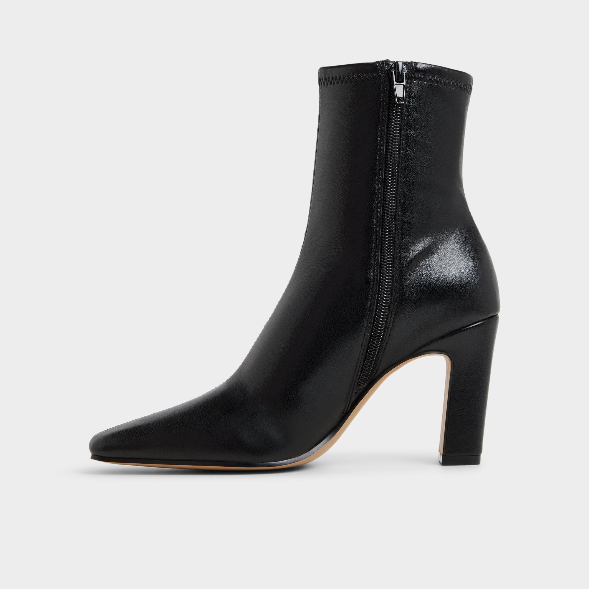 Aldo Cybele in Black - Ankle boot, Block heel