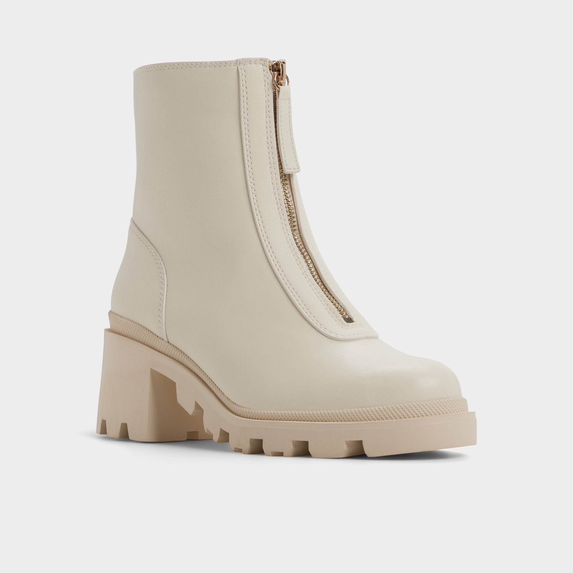 Aldo Merielle in Other White - Ankle boot, Lug sole