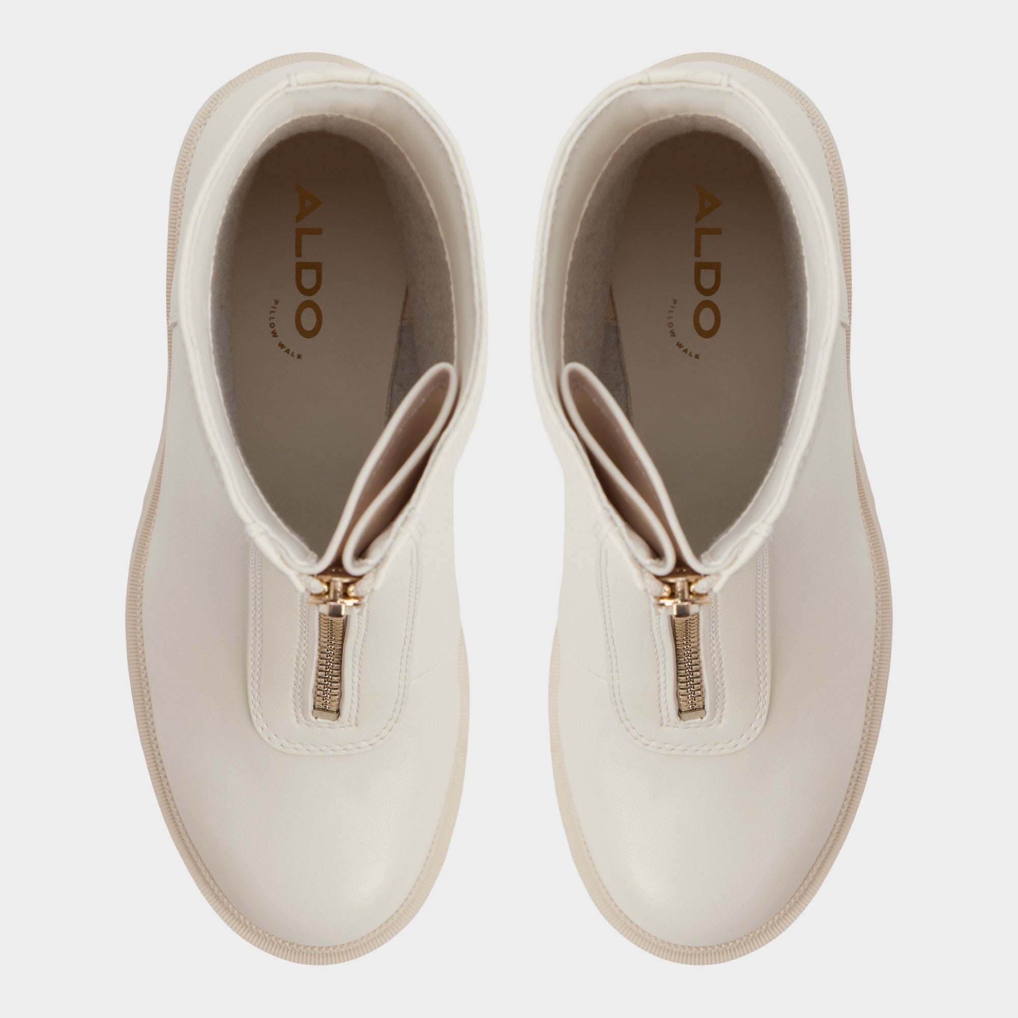 Aldo Merielle in Other White - Ankle boot, Lug sole