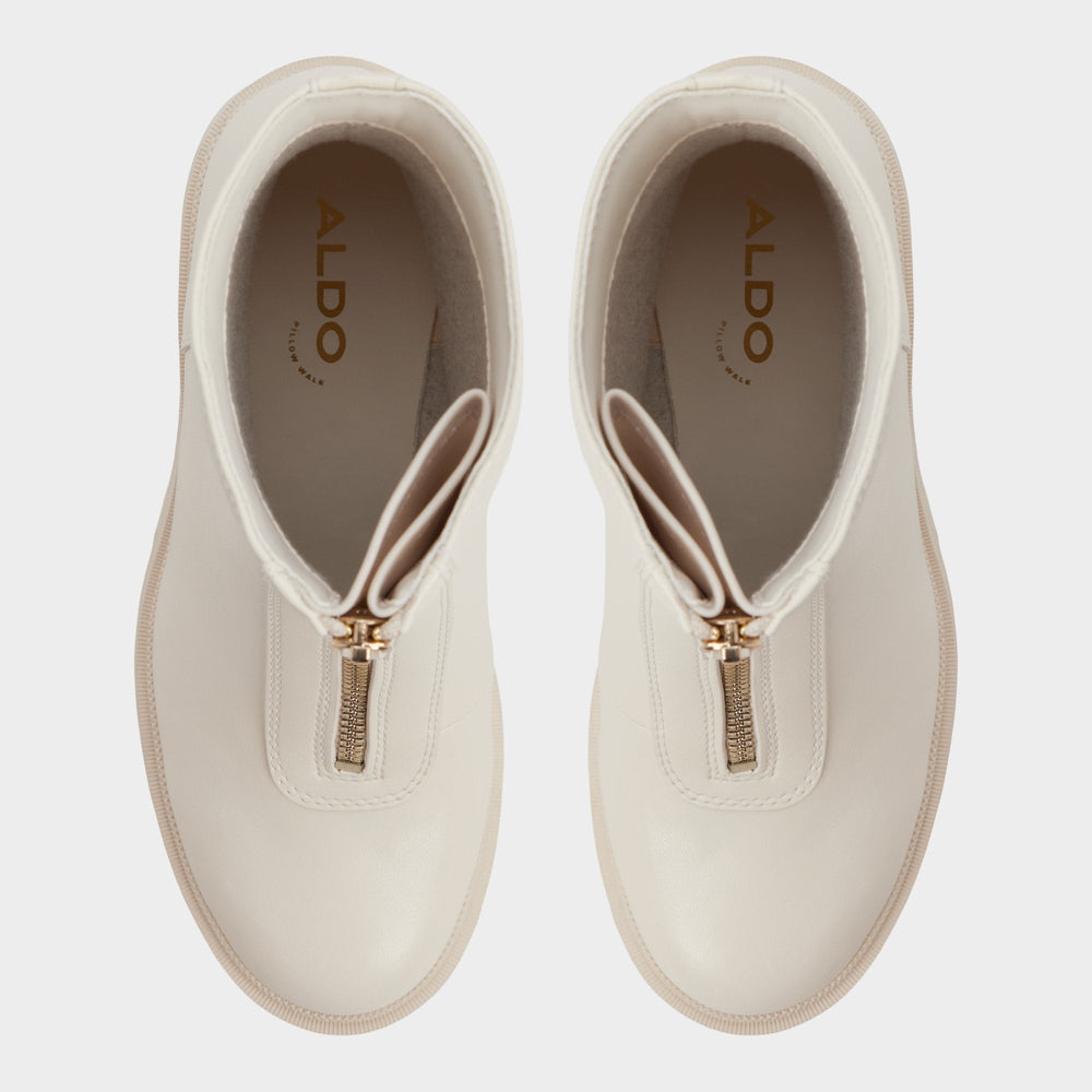 Aldo Merielle in Other White - Ankle boot, Lug sole
