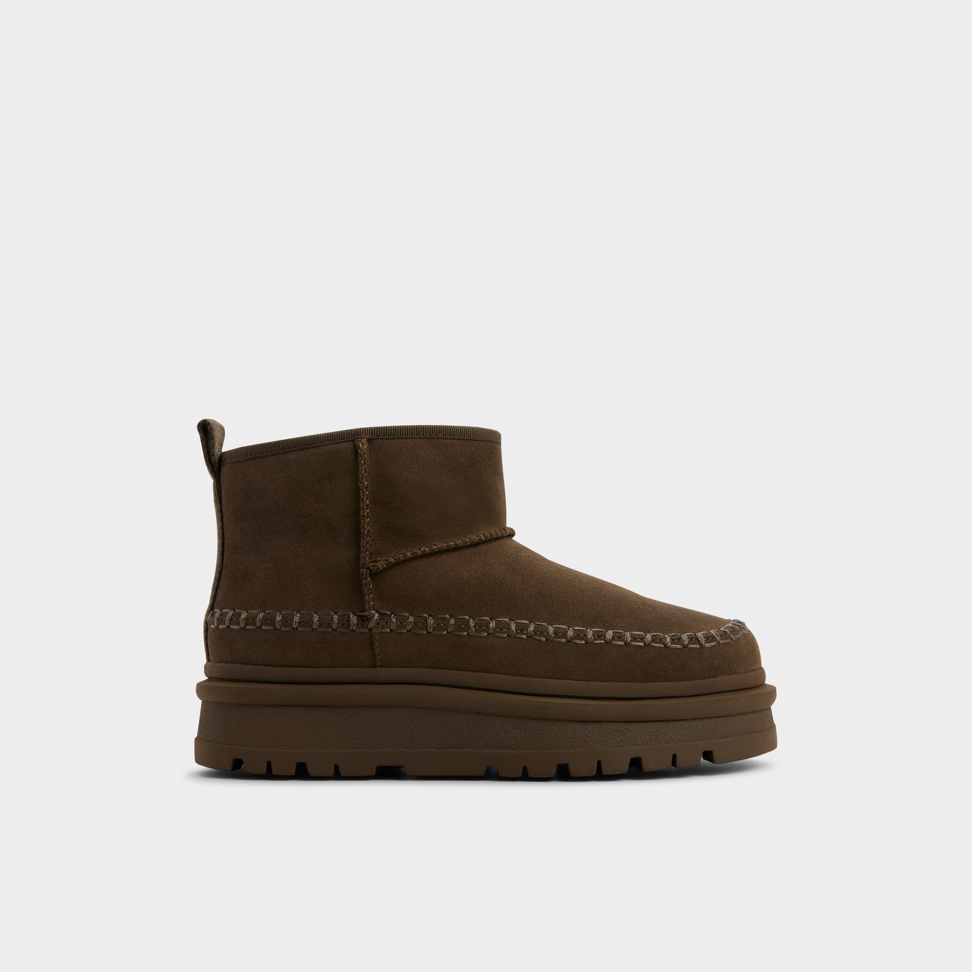 Aldo Milanie in Dark Green - Ankle boot, Lug sole