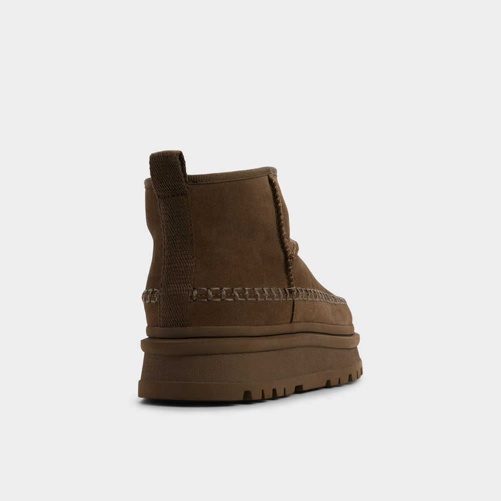Aldo Milanie in Dark Green - Ankle boot, Lug sole