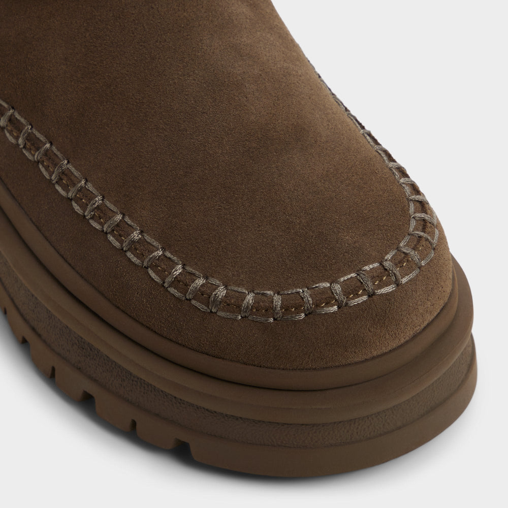 Aldo Milanie in Dark Green - Ankle boot, Lug sole