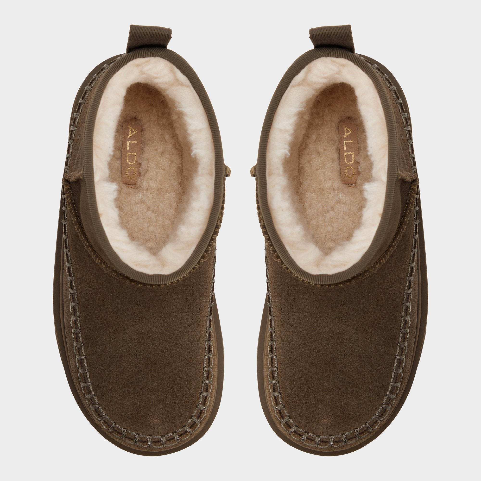 Aldo Milanie in Dark Green - Ankle boot, Lug sole