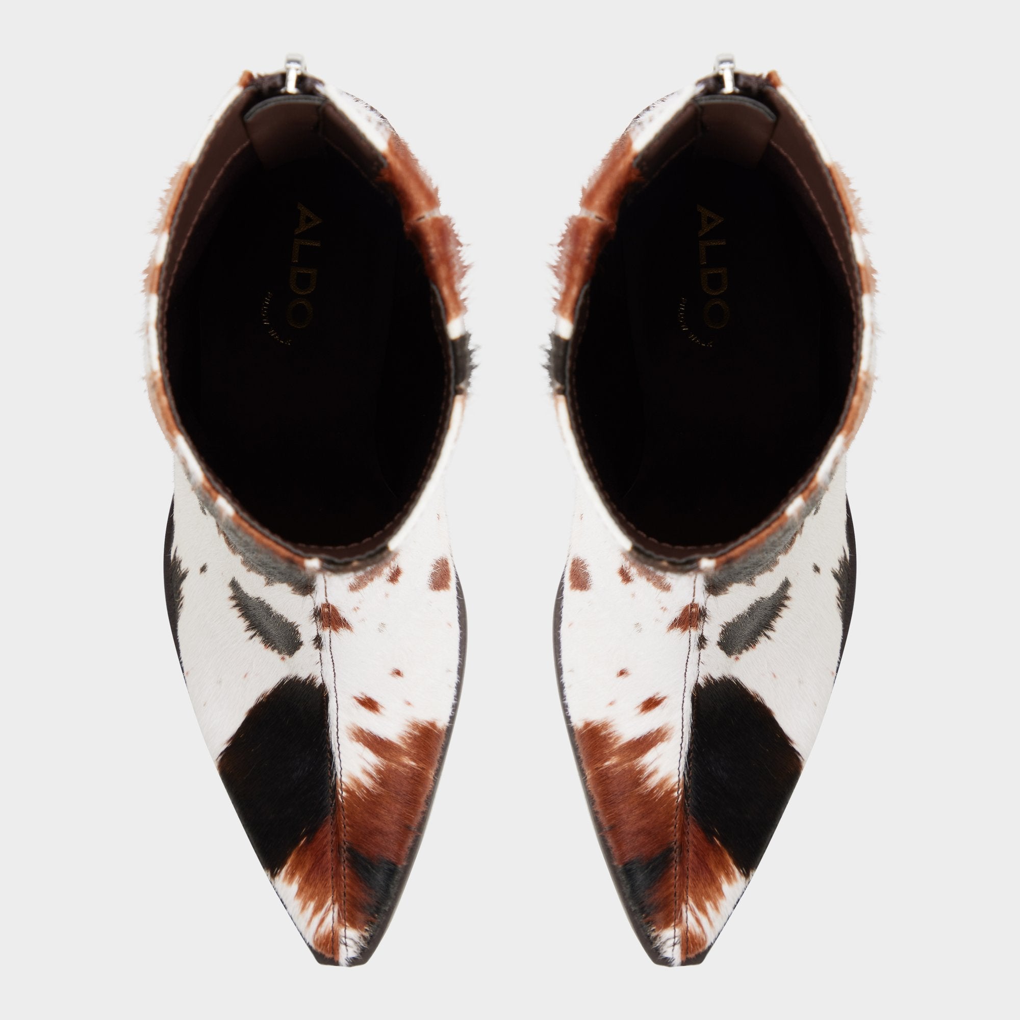 Aldo Norelle in Open Brown - Ankle boot, Block heel