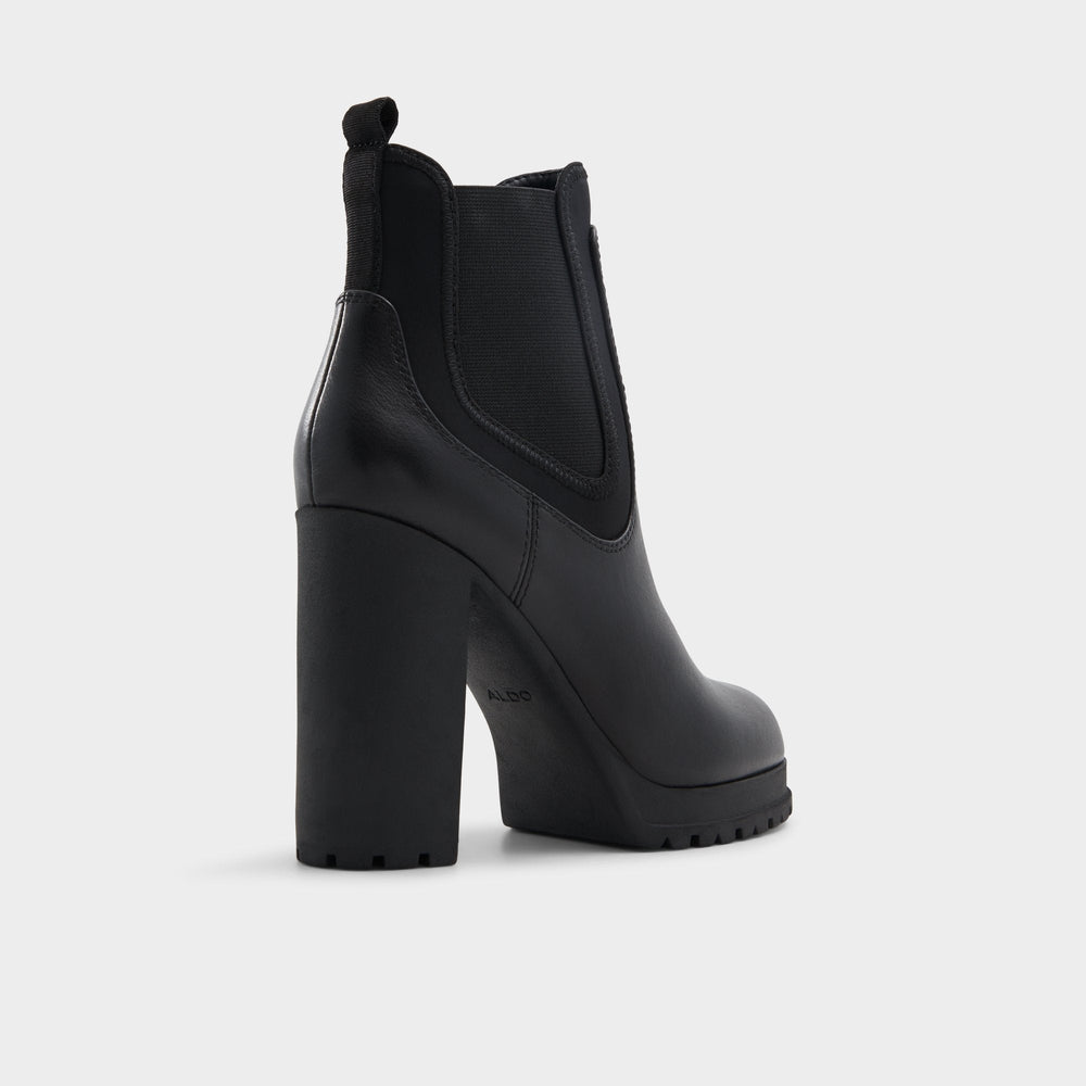 Aldo Bold Black Women's Ankle boots - Ankle boot, Lug sole