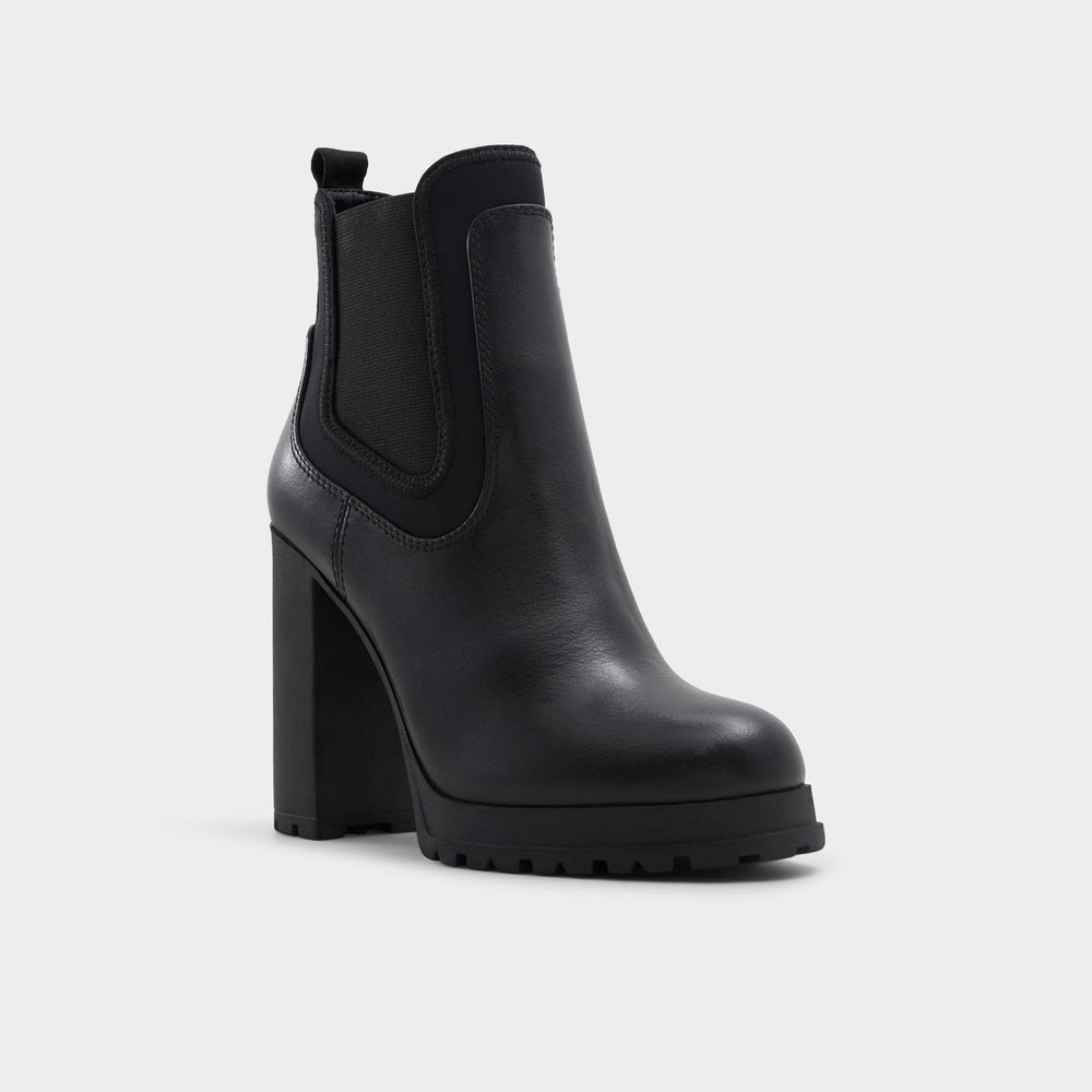 Aldo Bold Black Women's Ankle boots - Ankle boot, Lug sole