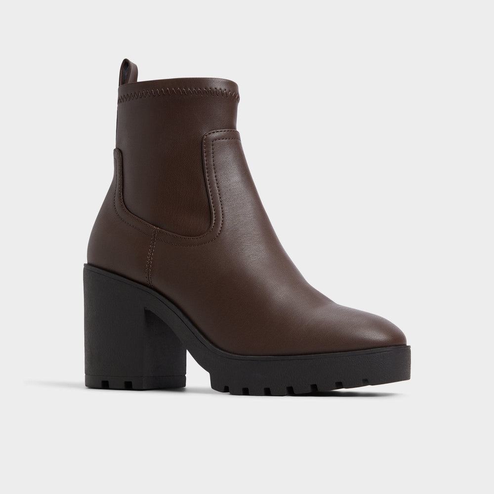 Aldo Marrgo Dark Brown Women's Chelsea boots - Ankle boot
