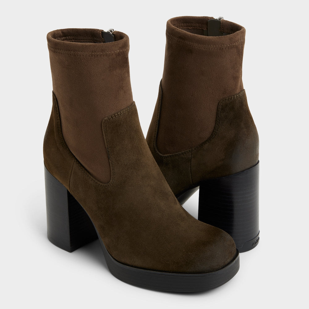 Aldo Seraphica in Dark Brown 14116582 - Ankle boot, Platform