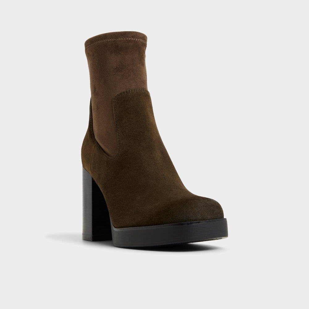 Aldo Seraphica in Dark Brown 14116582 - Ankle boot, Platform