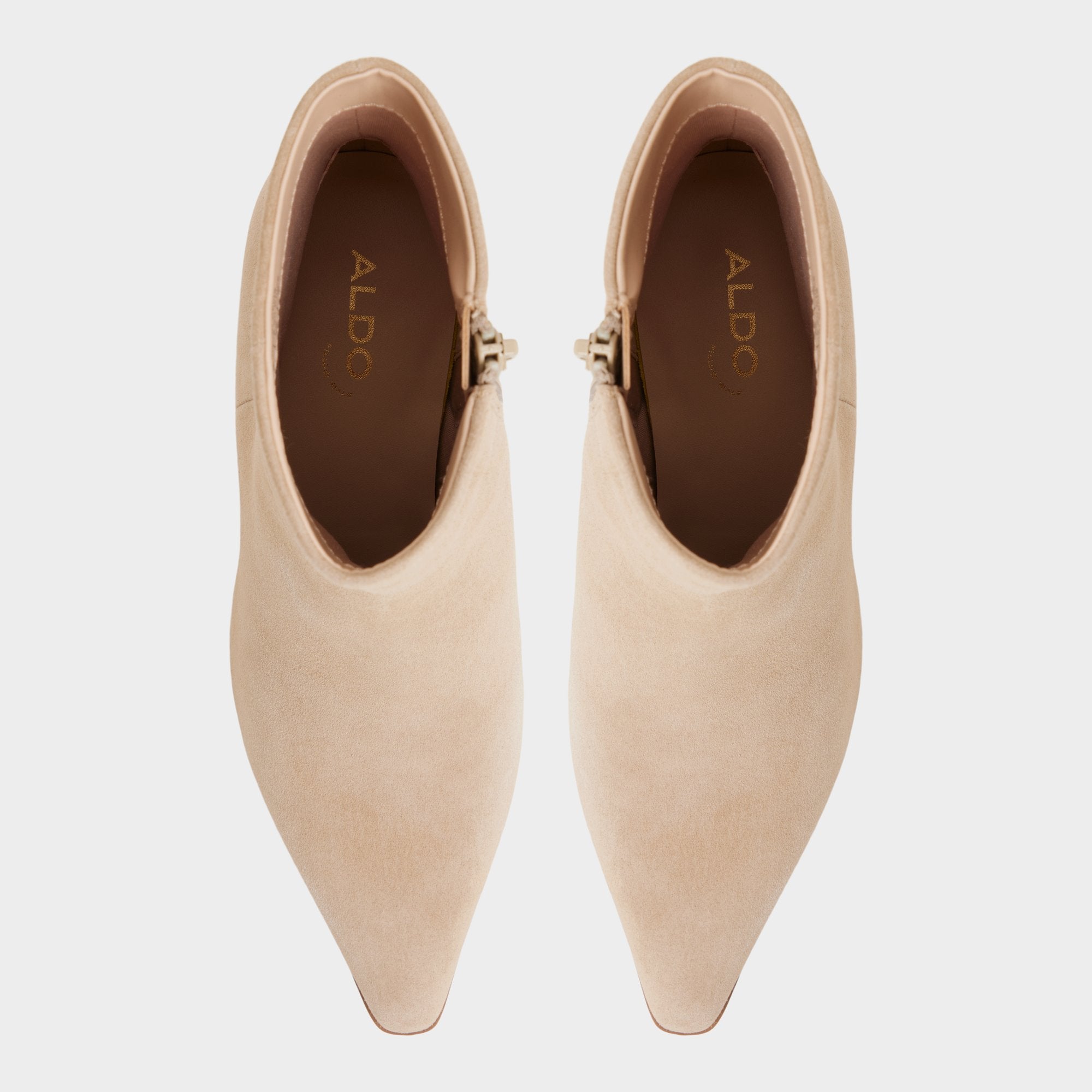 Aldo Shanah in Light Beige - Ankle boot, Block heel