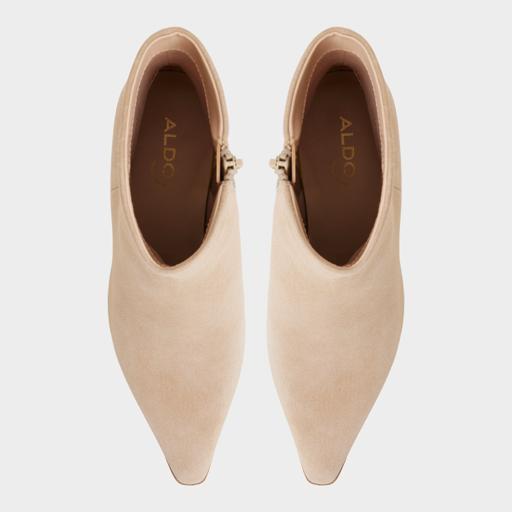 Aldo Shanah in Light Beige - Ankle boot, Block heel