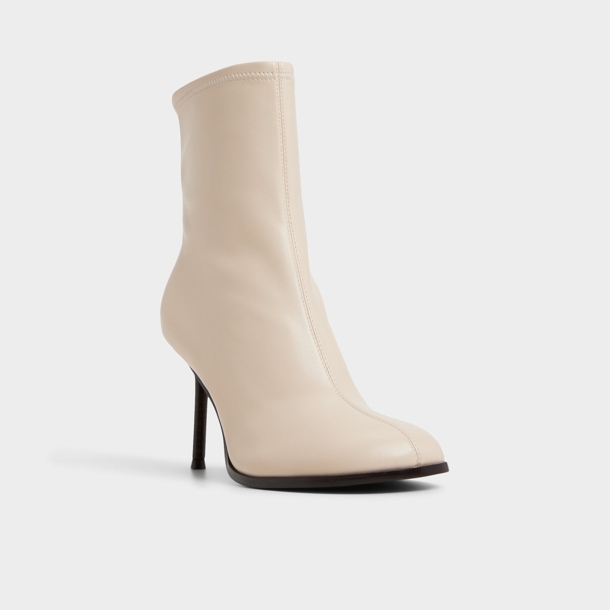 Aldo Evander in Cream - Ankle boot, Stiletto heel