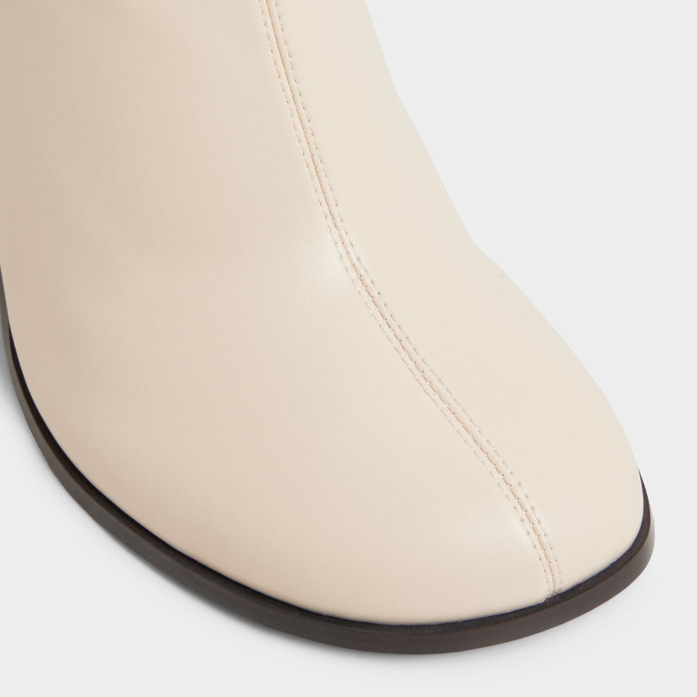 Aldo Evander in Cream - Ankle boot, Stiletto heel