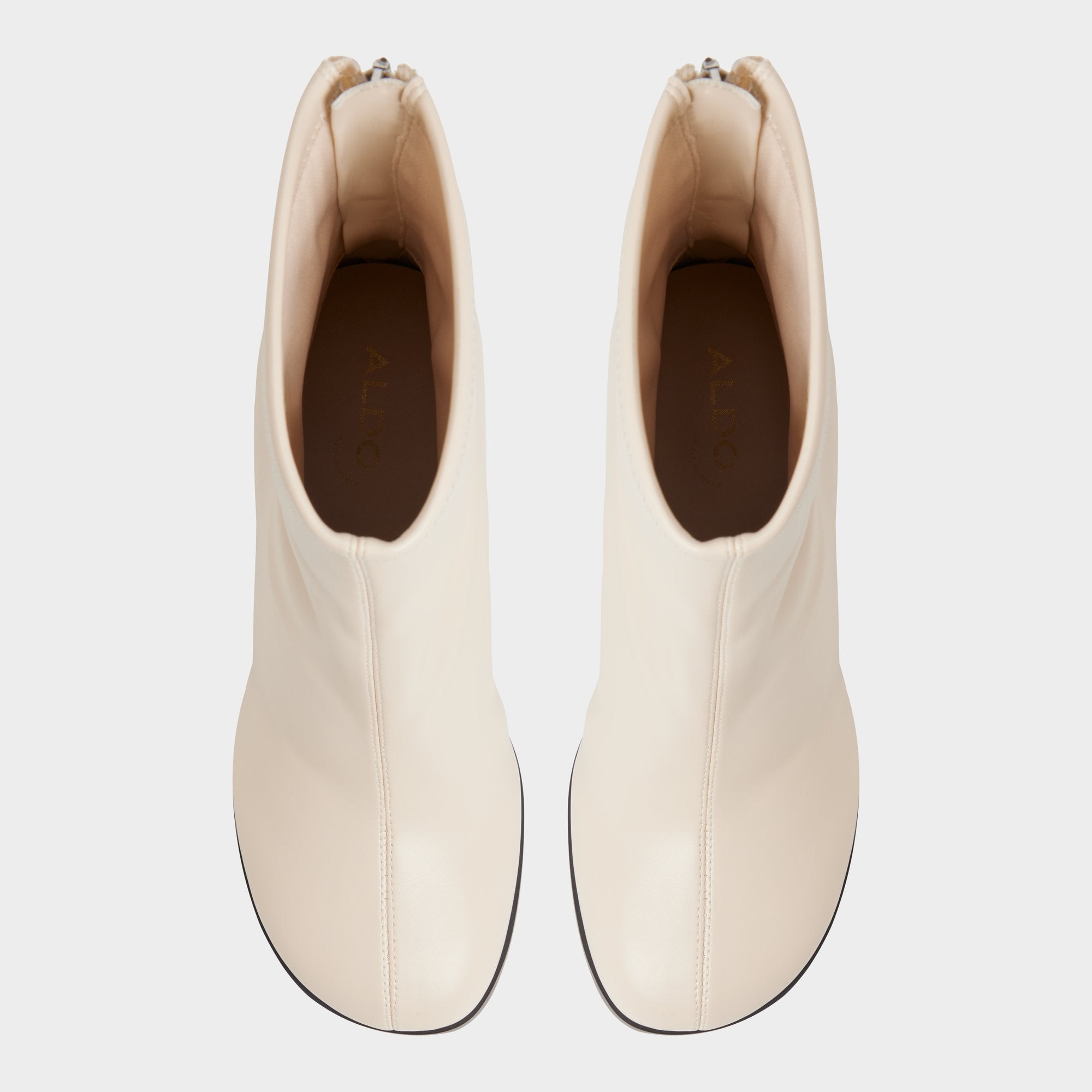 Aldo Evander in Cream - Ankle boot, Stiletto heel