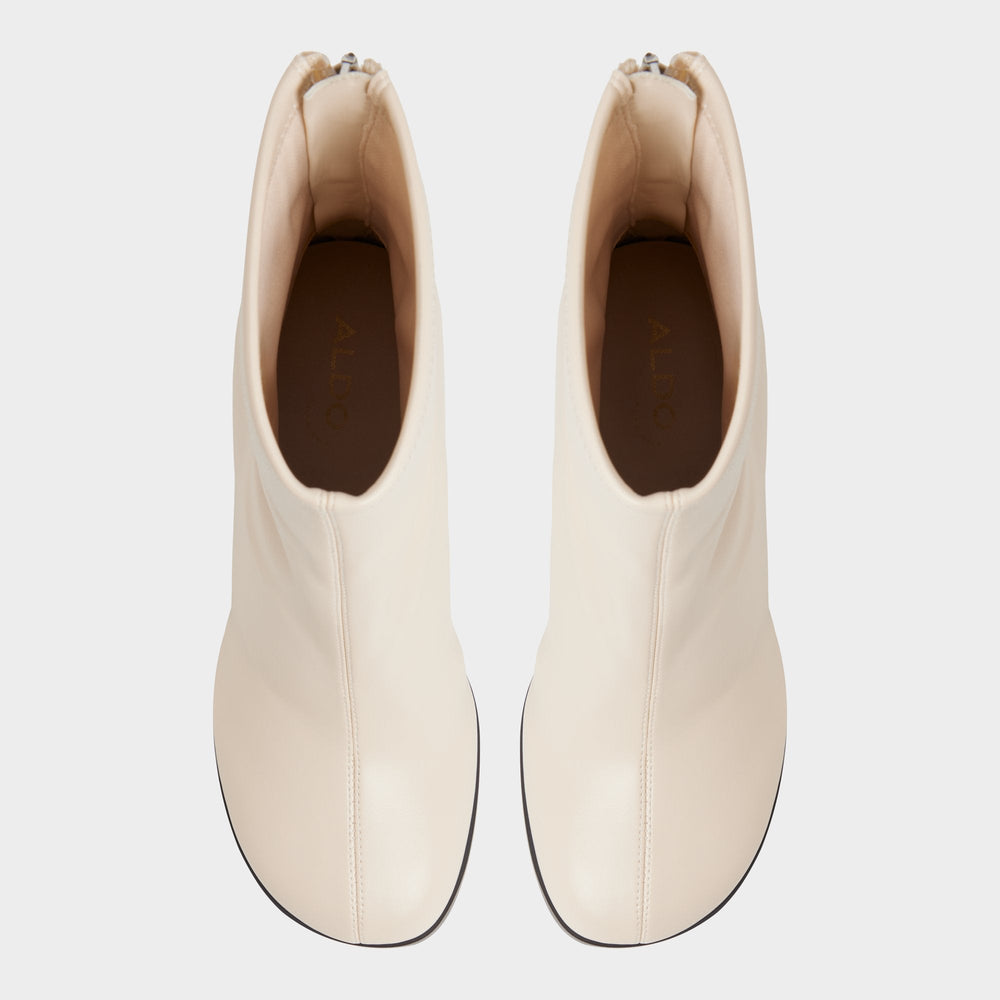 Aldo Evander in Cream - Ankle boot, Stiletto heel