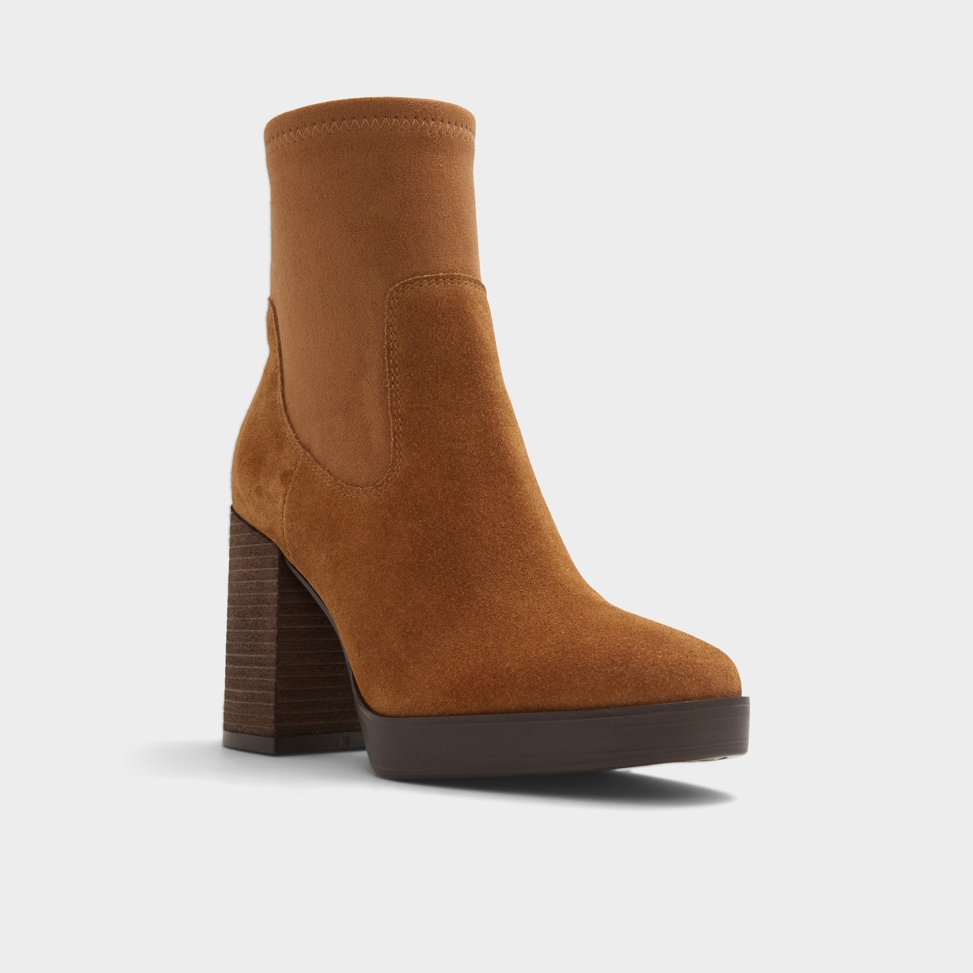 Aldo Voss Dark Brown Women's Casual boots - Ankle boot, Block heel