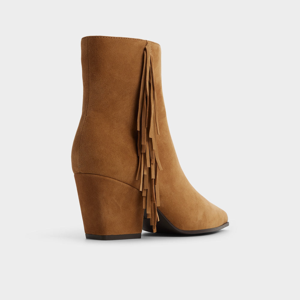 Aldo Shaniah in Light Brown - Ankle boot, Block heel