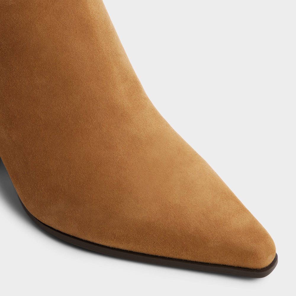 Aldo Shaniah in Light Brown - Ankle boot, Block heel