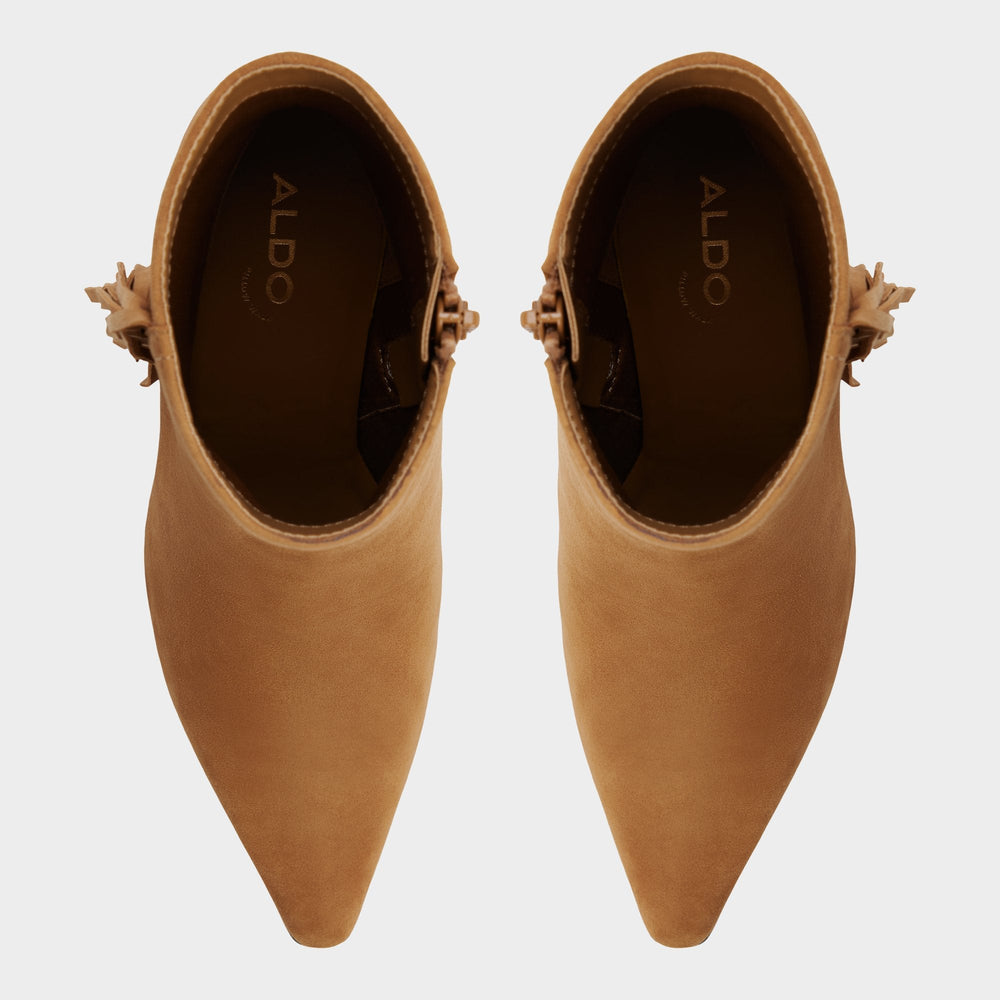 Aldo Shaniah in Light Brown - Ankle boot, Block heel