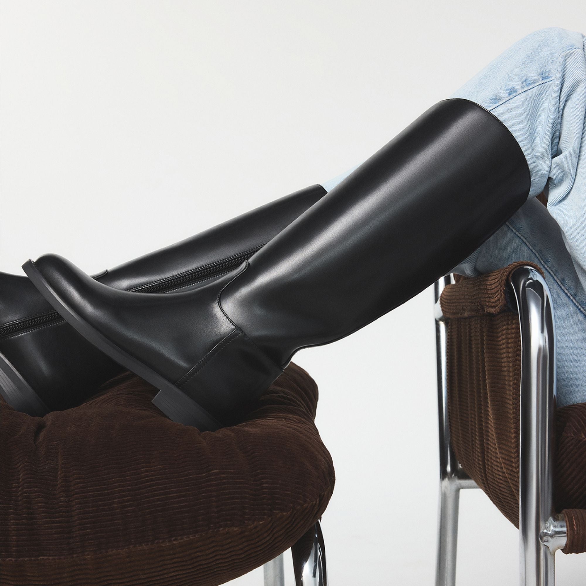 Aldo Charley in Black - Knee-high boot, Cup sole