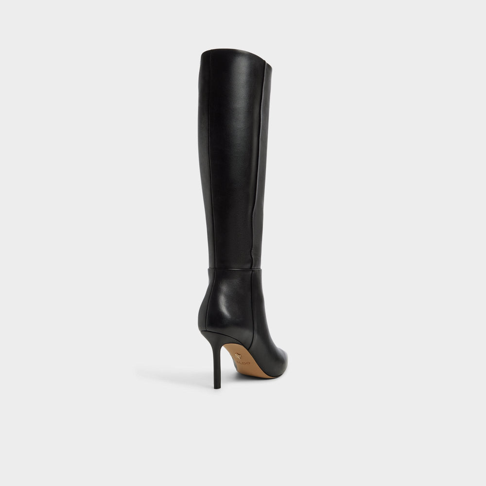 Aldo Saphiria in Black - Knee-high boot, Stiletto heel
