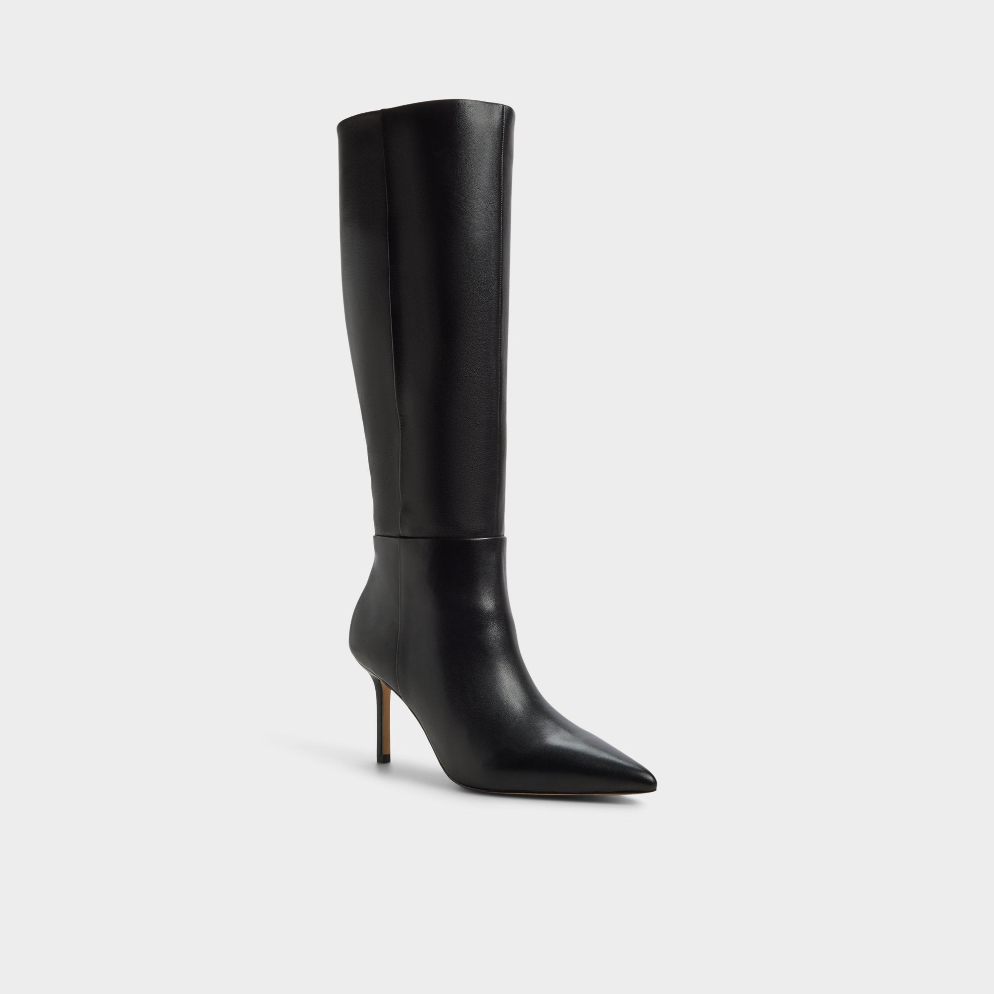 Aldo Saphiria in Black - Knee-high boot, Stiletto heel