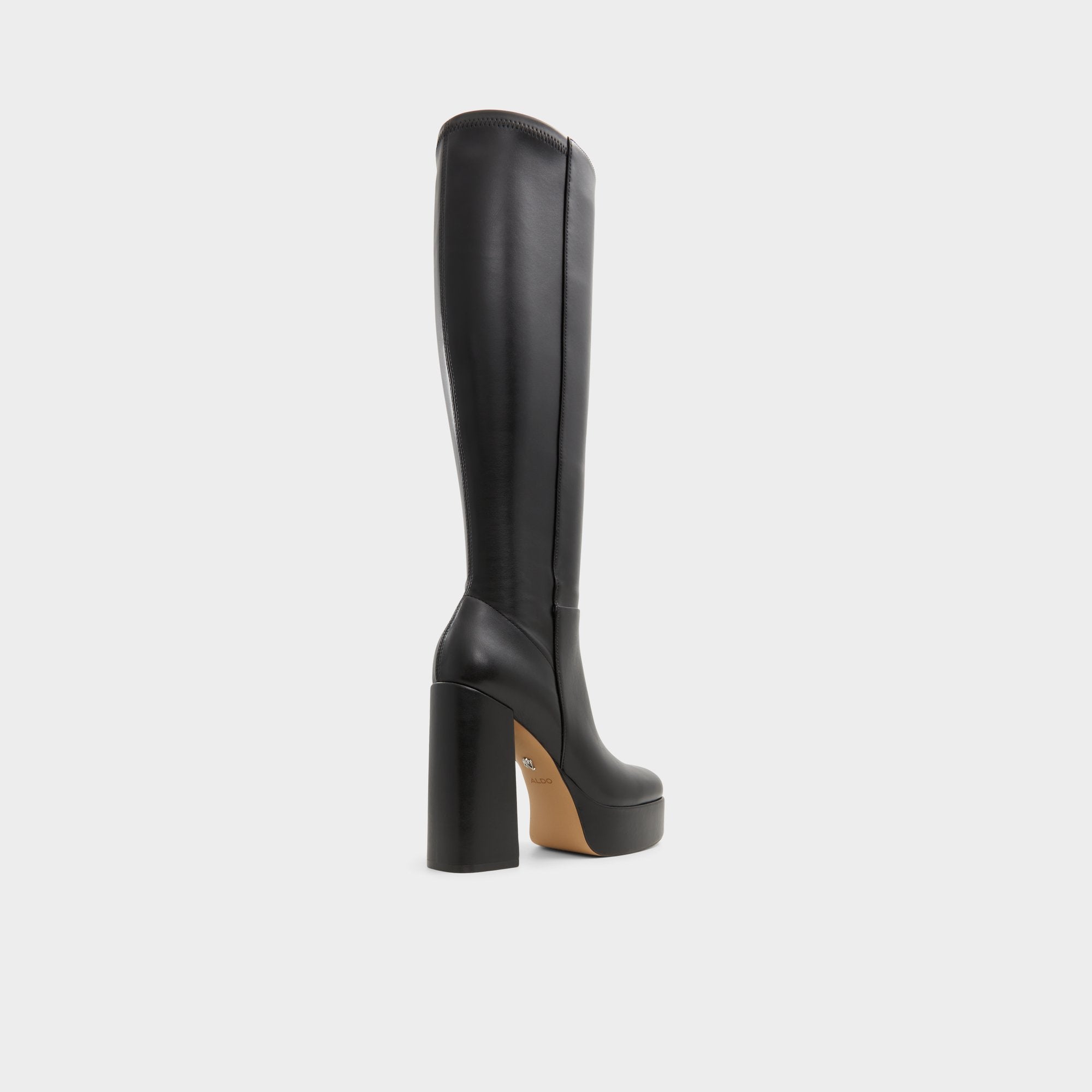 Aldo Albie Black Women's Tall Boots - Knee-high boot, Platform