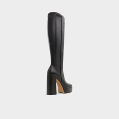 Aldo Albie Black Women's Tall Boots - Knee-high boot, Platform