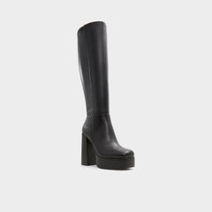 Aldo Albie Black Women's Tall Boots - Knee-high boot, Platform