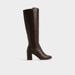 Aldo Satori Brown Overflow Women's Tall Boots - Knee-high boot, Block heel