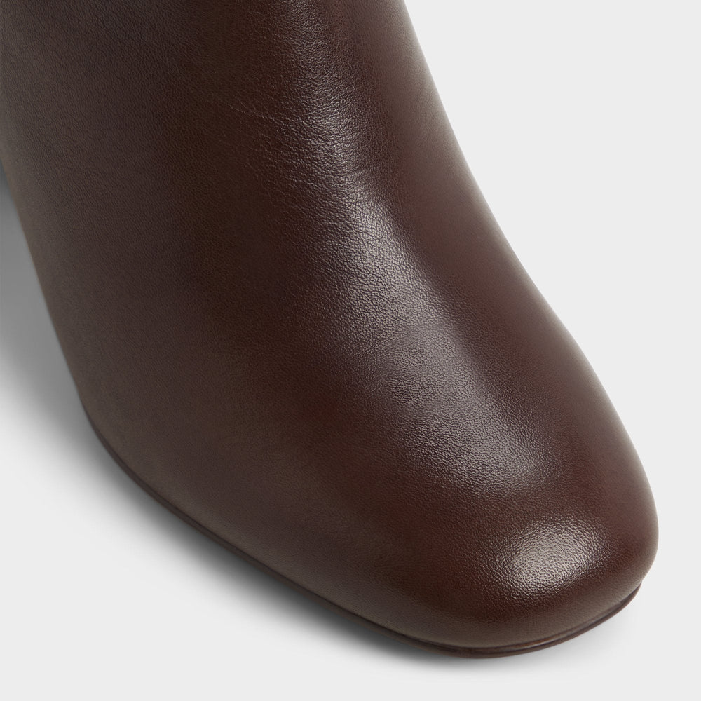 Aldo Satori Brown Overflow Women's Tall Boots - Knee-high boot, Block heel
