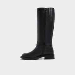Aldo Philippa in Black - Riding boot, Block heel
