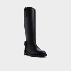 Aldo Philippa in Black - Riding boot, Block heel