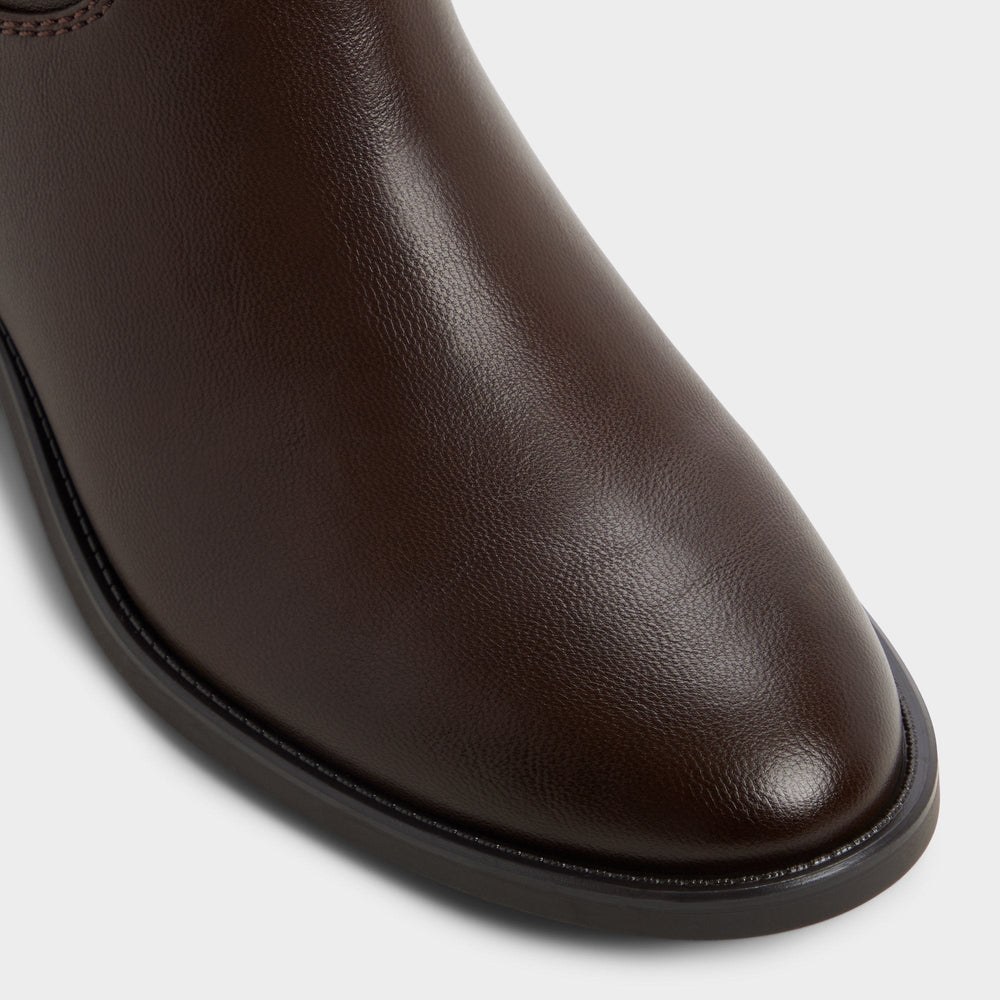 Aldo Kaydienh in Dark Brown - Knee-high boot, Block heel