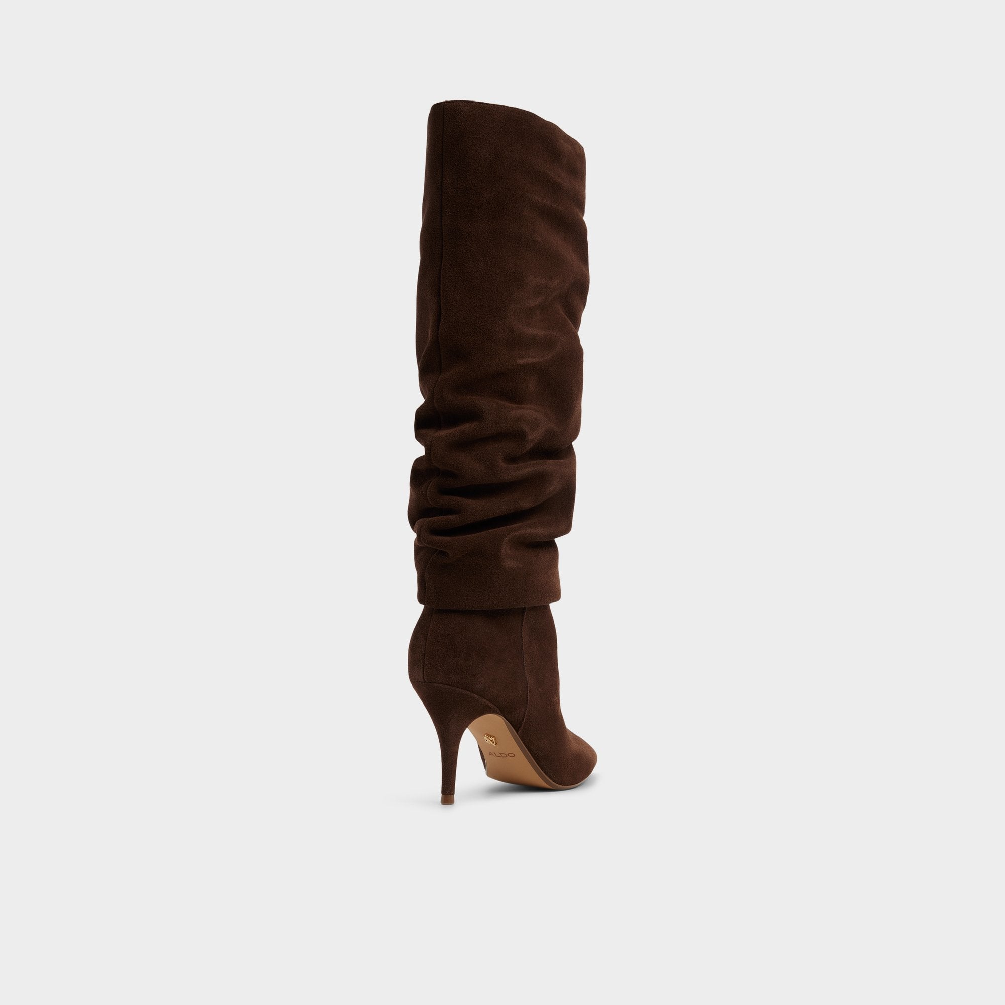 Aldo Kimmia in Medium Brown - Knee-high boot, Stiletto heel